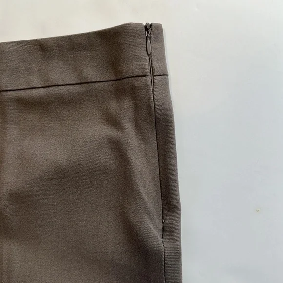 Giorgio Armani Tan Side Zip Flat Front Pants Trousers Size 48 = US 12 - Picture 11 of 11